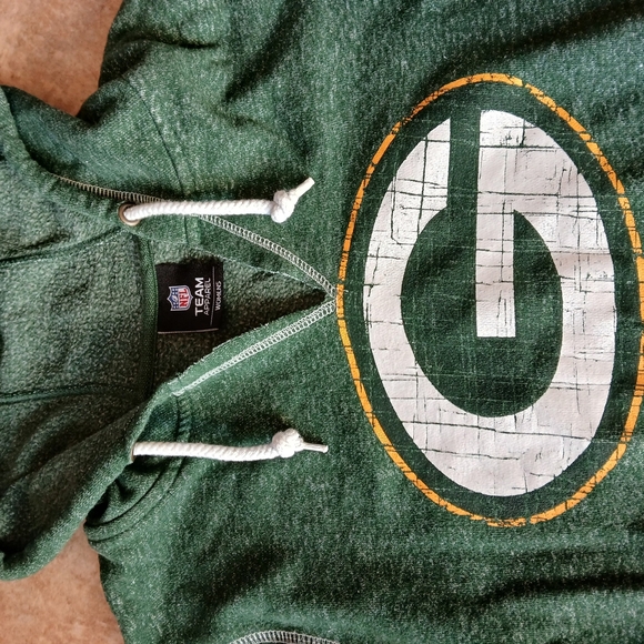 NFL Green Bay Packers Green Sweatshirt Hoodie - Picture 2 of 2